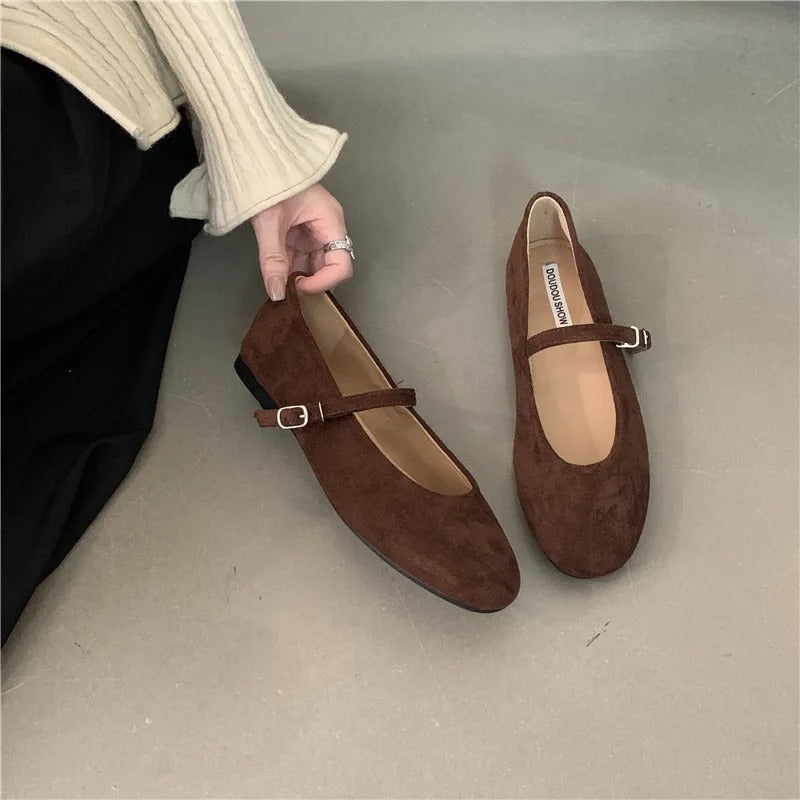 Bronoir Cora Grace - Elegant & Supportive Ballerinas for Daily Comfort